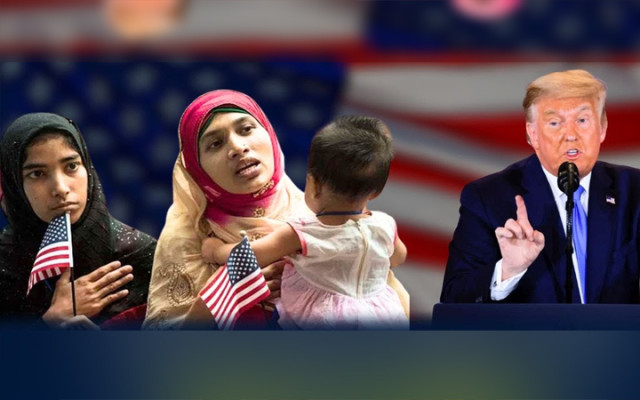 যুক্তরাষ্ট্রে জন্মসূত্রে নাগরিকত্ব দেয়া বন্ধের ঘোষণা ট্রাম্পের